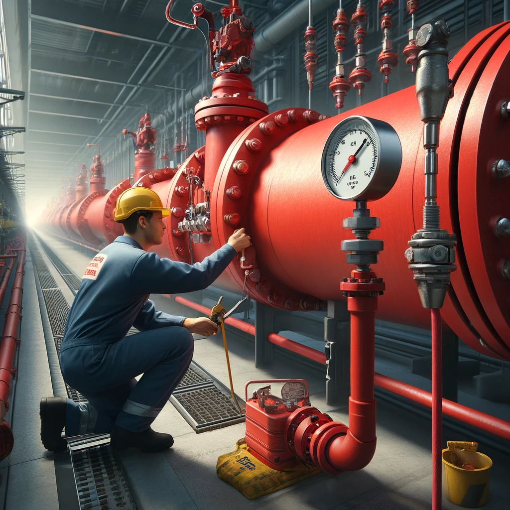 Cambio de aceite y filtros en sistemas contra incendios